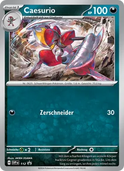 Caesurio, SVP Black Star Promos 112