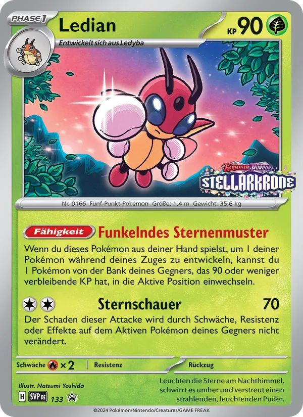 Ledian, SVP Black Star Promos 133