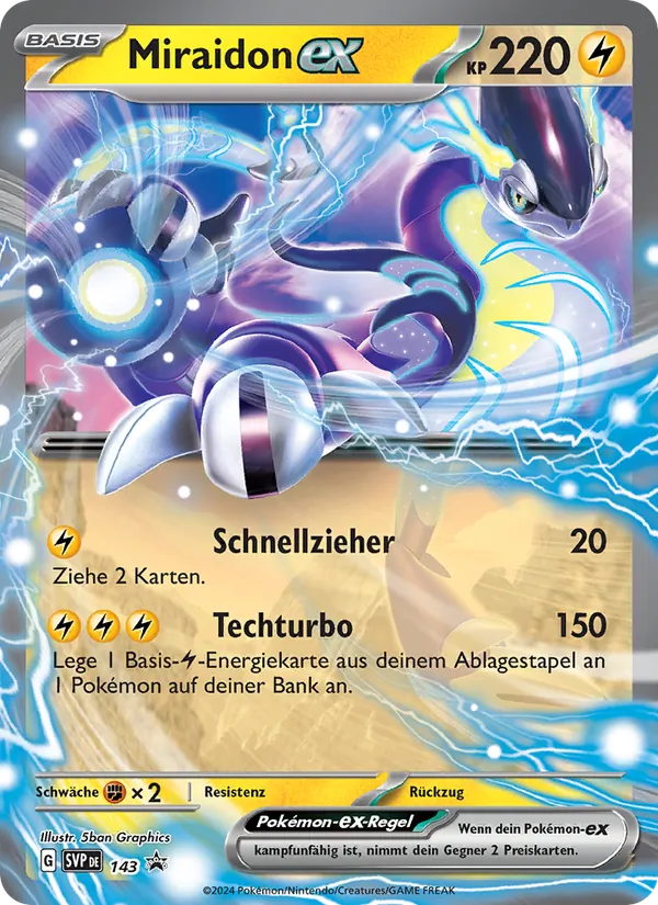 Miraidon-ex, SVP Black Star Promos 143