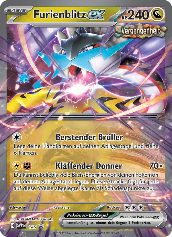 Furienblitz-ex, SVP Black Star Promos 145
