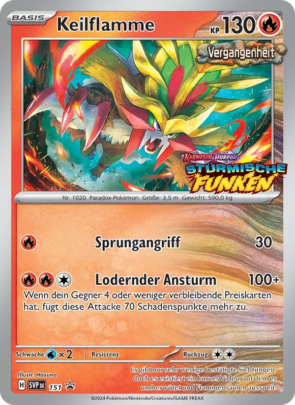 Keilflamme, SVP Black Star Promos 151