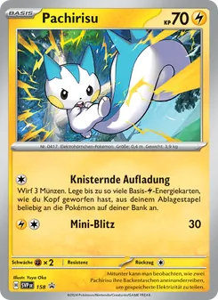 Pachirisu, SVP Black Star Promos 158
