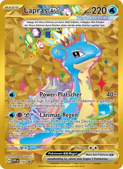 Lapras-ex, SVP Black Star Promos 164