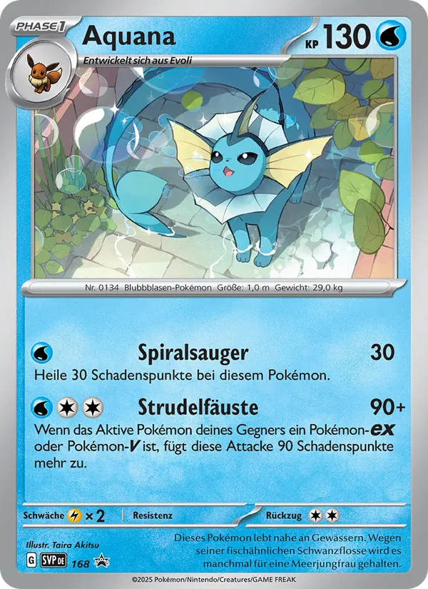 Aquana, SVP Black Star Promos 168