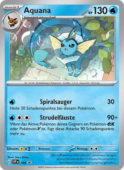 Aquana, SVP Black Star Promos 168