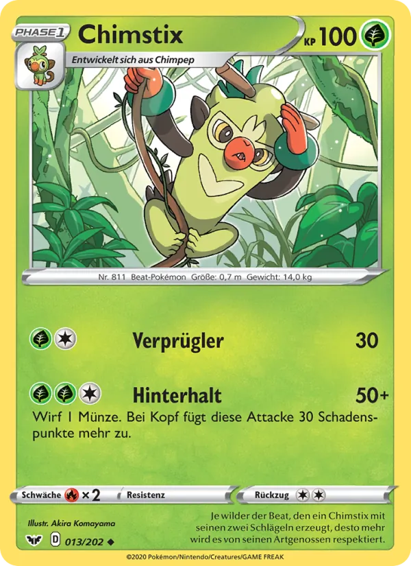 Chimstix, Schwert & Schild 13