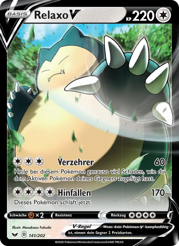 Relaxo V, Schwert & Schild 141