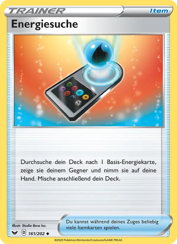 Energiesuche, Schwert & Schild 161