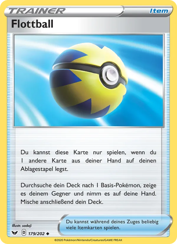 Flottball, Schwert & Schild 179