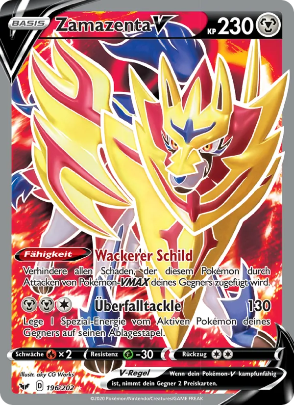Zamazenta V, Schwert & Schild 196
