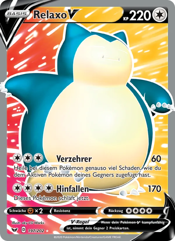 Relaxo V, Schwert & Schild 197