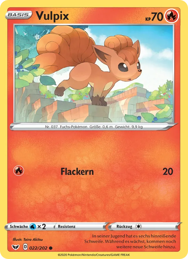 Vulpix, Schwert & Schild 22