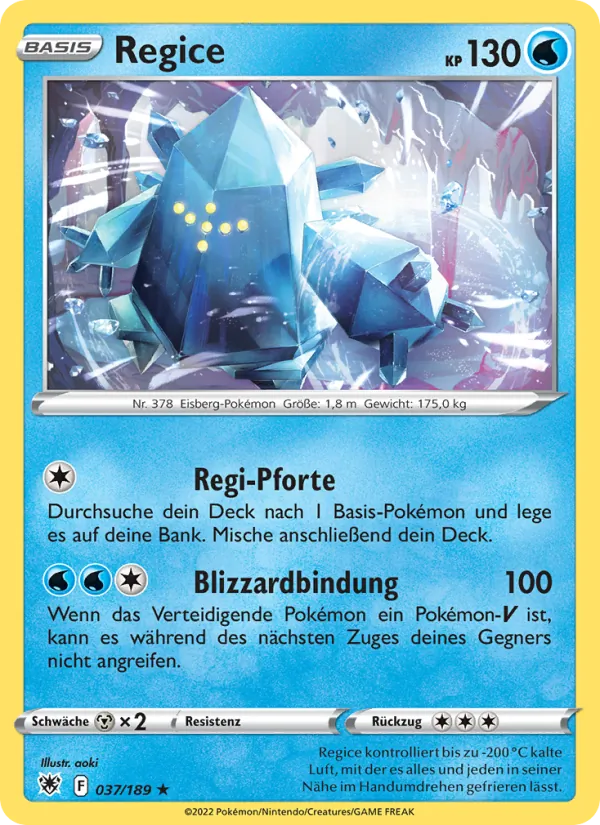Regice, Astralglanz 037
