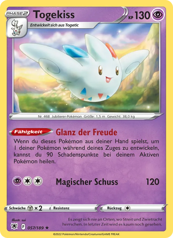 Togekiss, Astralglanz 057