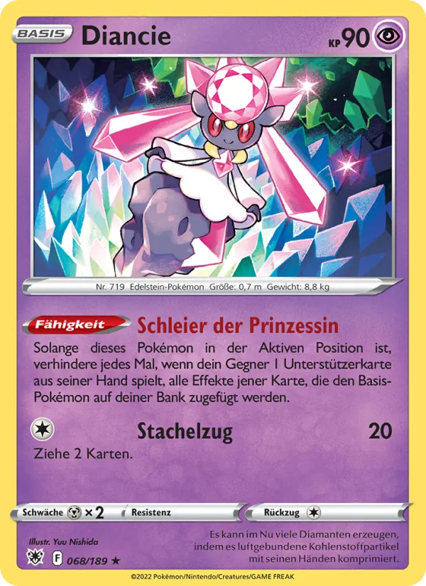Diancie, Astralglanz 068
