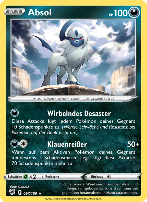 Absol, Astralglanz 097
