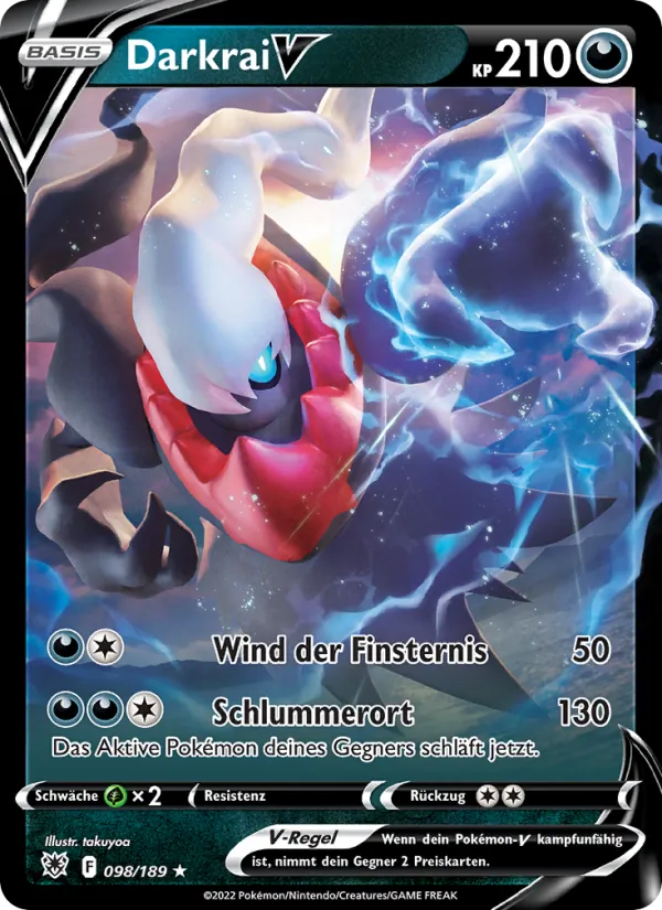 Darkrai V, Astralglanz 098