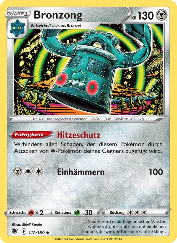 Bronzong, Astralglanz 112
