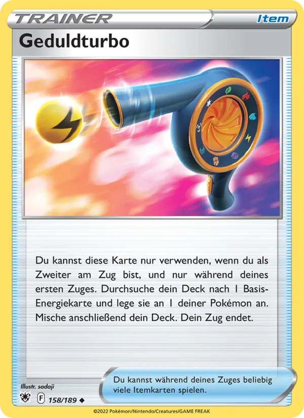 Geduldturbo, Astralglanz 158