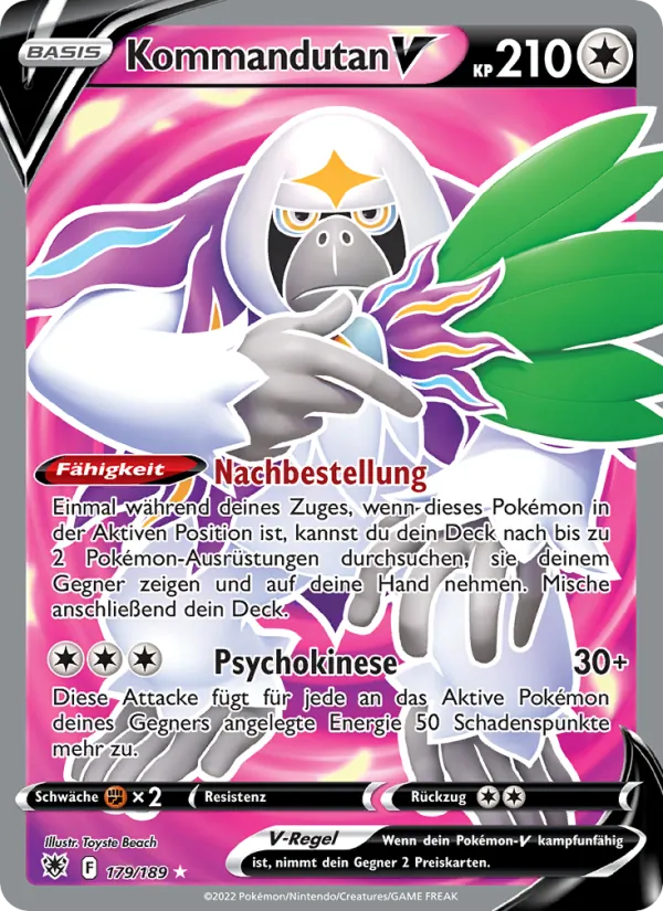 Kommandutan V, Astralglanz 179