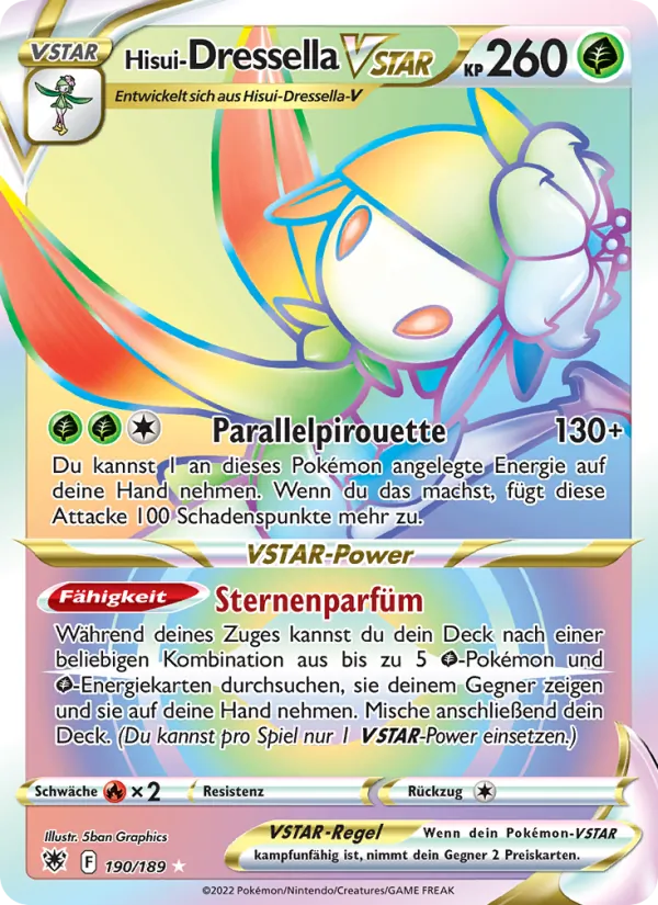 Hisui-Dressella VSTAR, Astralglanz 190