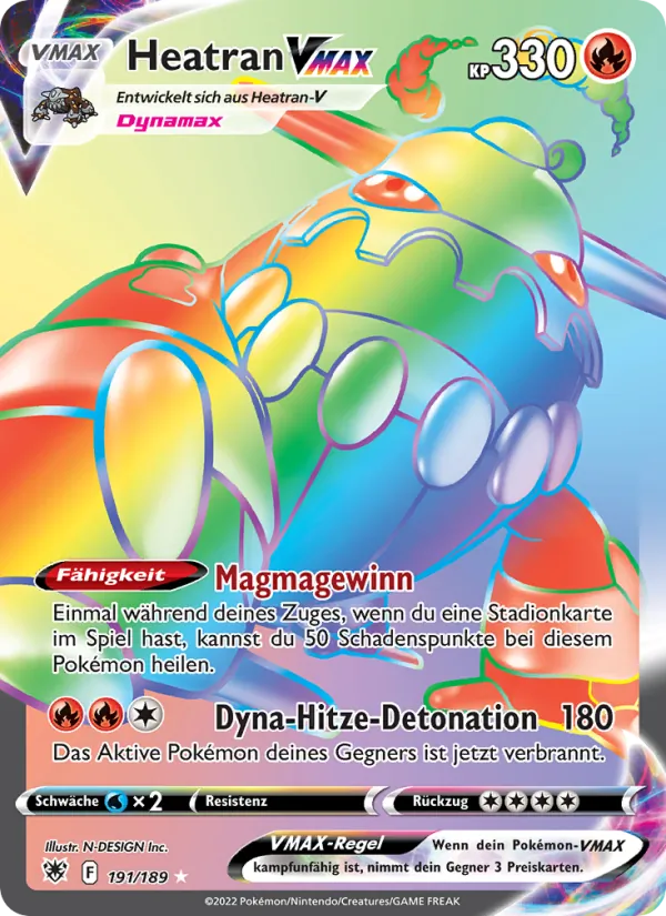 Heatran VMAX, Astralglanz 191