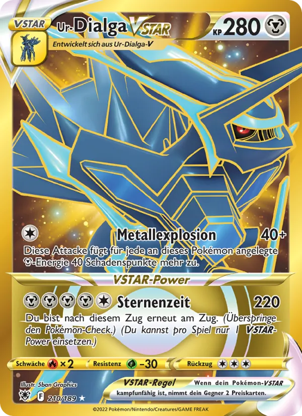 Ur-Dialga VSTAR, Astralglanz 210