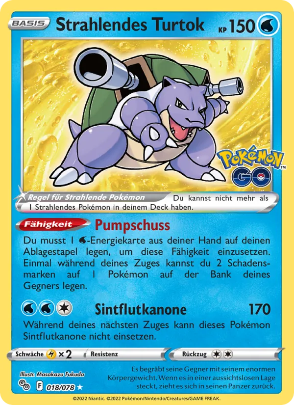Strahlendes Turtok, Pokémon GO 018