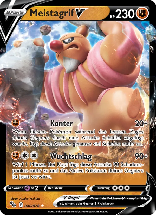 Meistagrif V, Pokémon GO 040