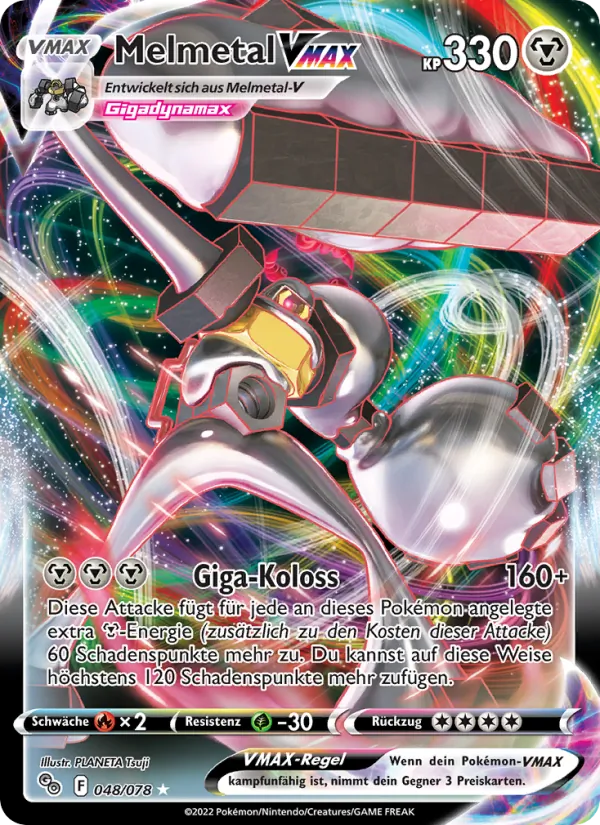 Melmetal VMAX, Pokémon GO 048