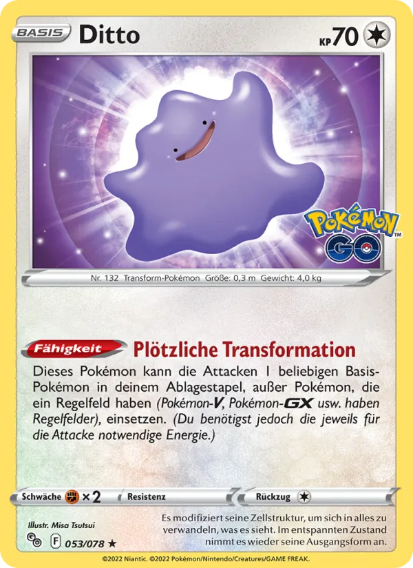 Ditto, Pokémon GO 053