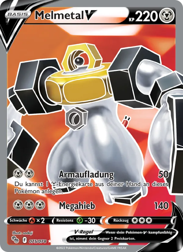 Melmetal V, Pokémon GO 075