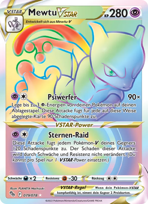 Mewtu VSTAR, Pokémon GO 079