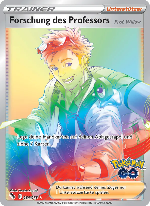 Forschung des Professors, Pokémon GO 084