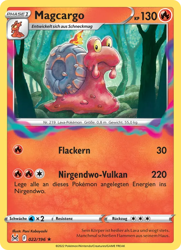 Magcargo, Verlorener Ursprung 022