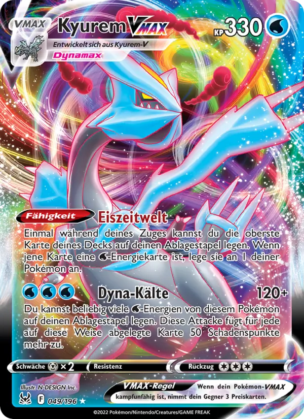 Kyurem VMAX, Verlorener Ursprung 049