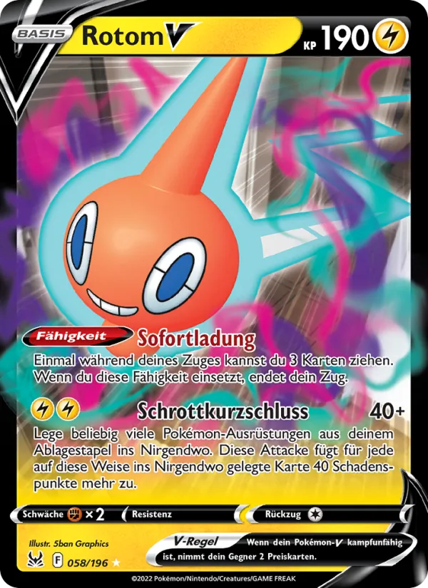 Rotom V, Verlorener Ursprung 058