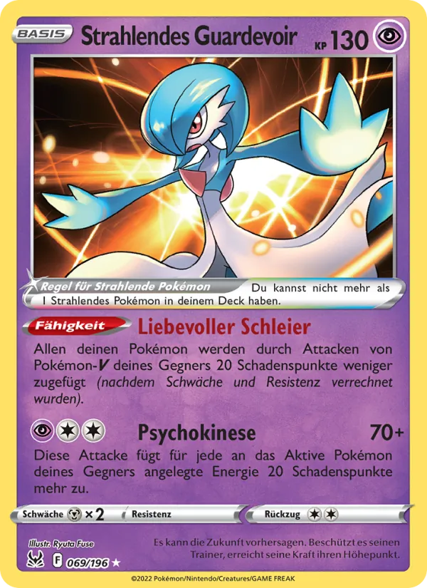 Strahlendes Guardevoir, Verlorener Ursprung 069
