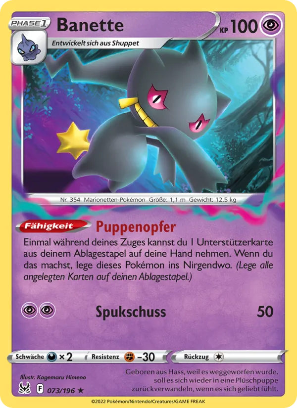 Banette, Verlorener Ursprung 073