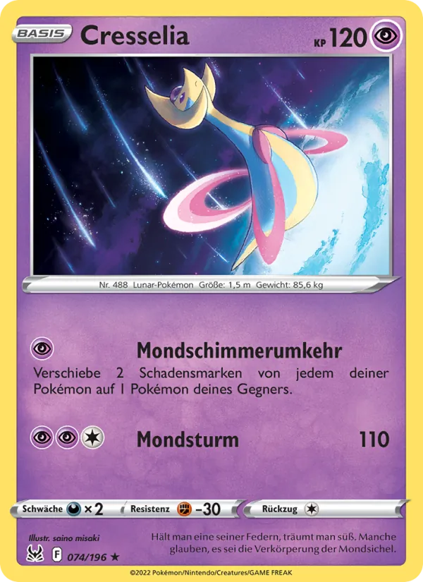Cresselia, Verlorener Ursprung 074