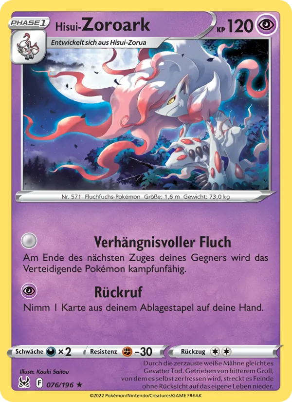 Hisui-Zoroark, Verlorener Ursprung 076