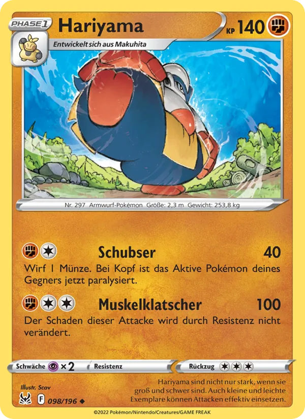 Hariyama, Verlorener Ursprung 098