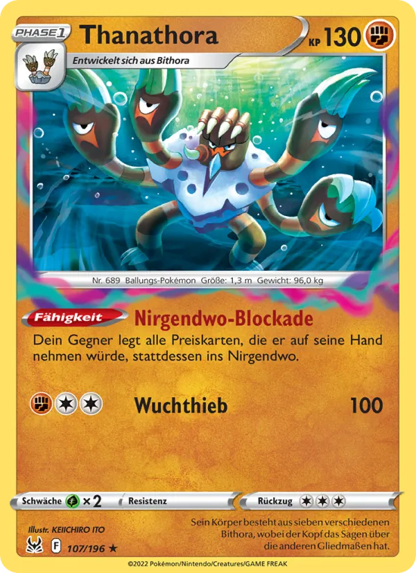 Thanathora, Verlorener Ursprung 107