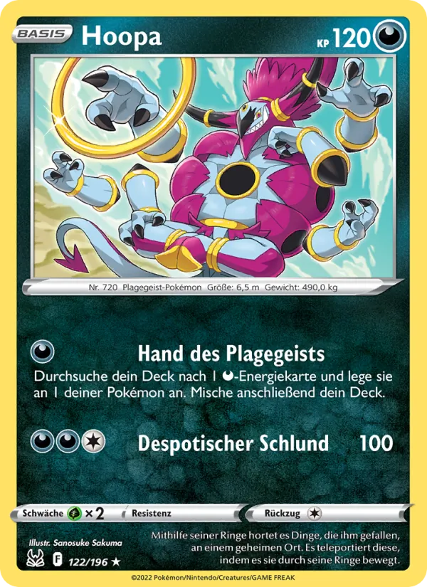Hoopa, Verlorener Ursprung 122