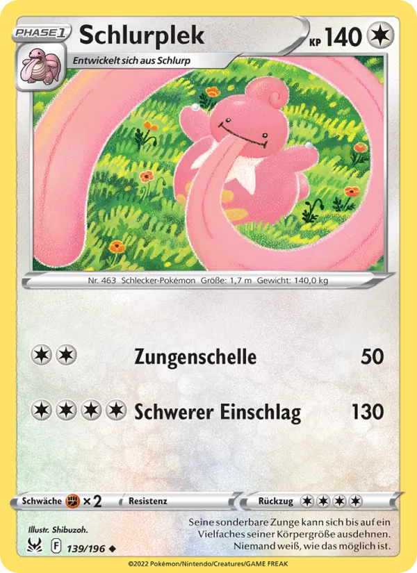Schlurplek, Verlorener Ursprung 139
