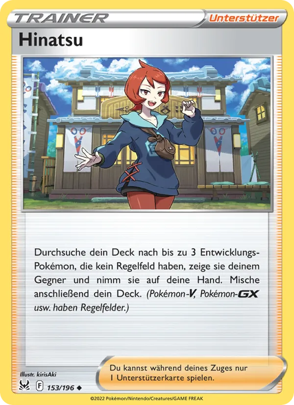 Hinatsu, Verlorener Ursprung 153