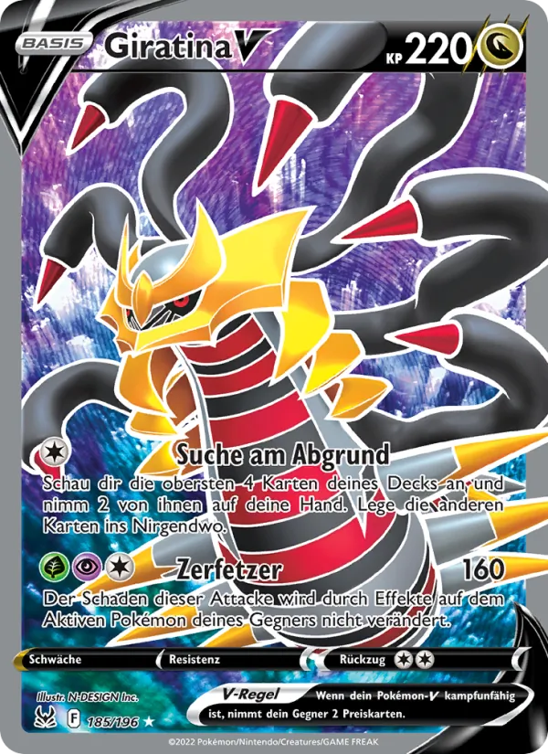 Giratina V, Verlorener Ursprung 185