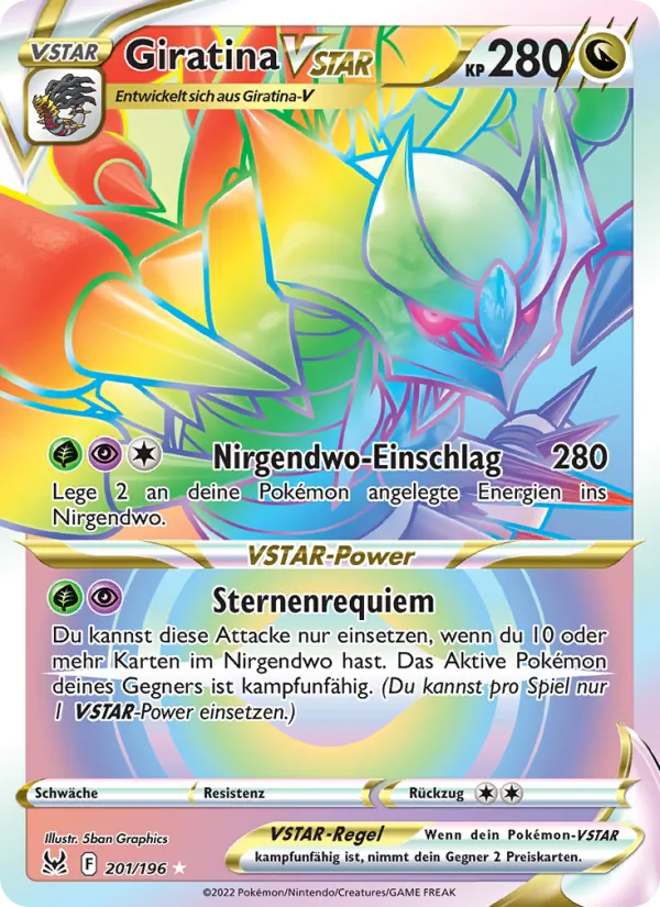Giratina VSTAR, Verlorener Ursprung 201