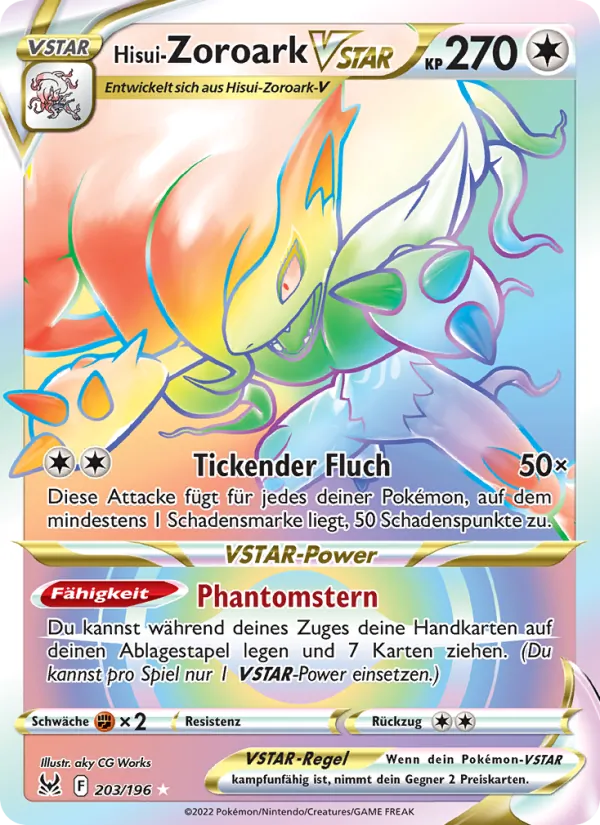 Hisui-Zoroark VSTAR, Verlorener Ursprung 203