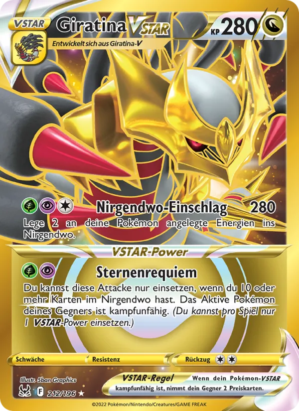 Giratina VSTAR, Verlorener Ursprung 212
